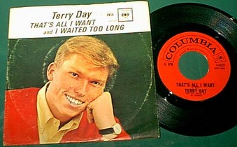 Terry Day - That's All I Want - Pic Sl