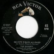 The Escorts - No City Folks Allowed - RCA 8327