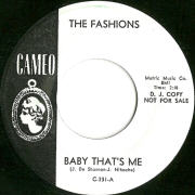 The Fashions - Baby That's Me - Cameo 331