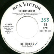 The New Society - Buttermilk - RCA 8807
