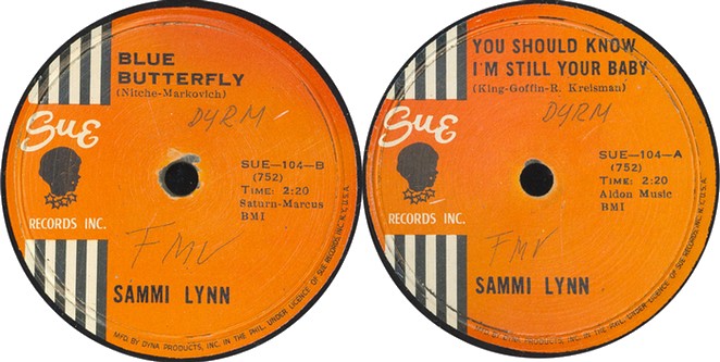 Sammi Lynn - Sue Records 78rpm