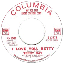 Terry Day - I Love You Betty